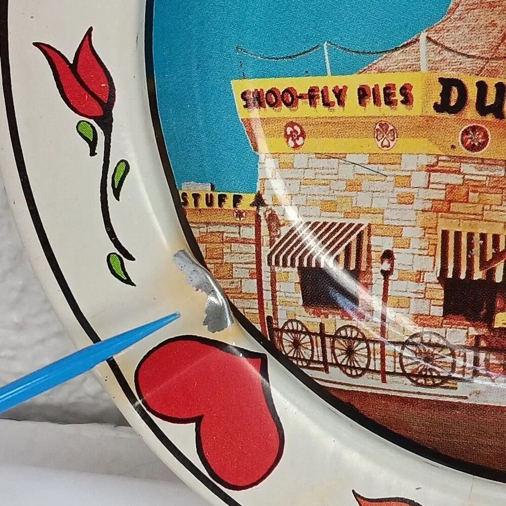 Dutch Haven Souvenir Ashtray Home of the Original Shoo-Fly Pie Amish Country
